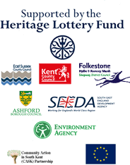 Supporters of this website include: The Heritage Lottery Fund, East Sussex, Shepway District Council, Kent County Council, SEEDA, Ashford Borough Council, The Environment Agency, the CASK partnership and 